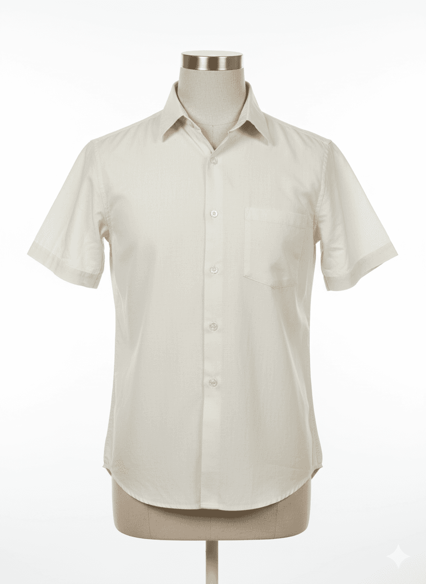 Boys Shirt - Cream White